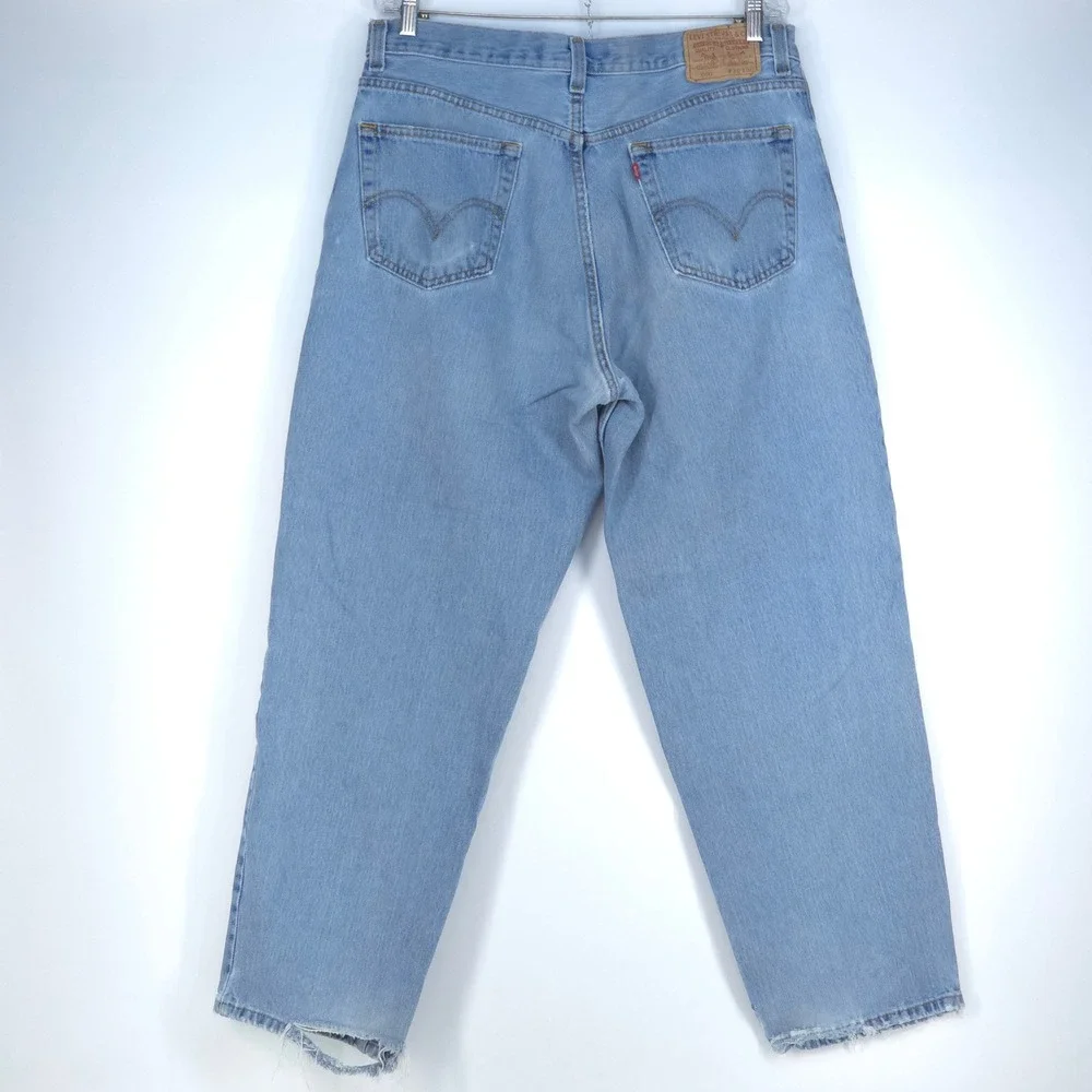Vintage Levi's 560 Jeans Mens 36x29 (36x30) Y2K 2000 Baggy Loose Fit Tapered Leg